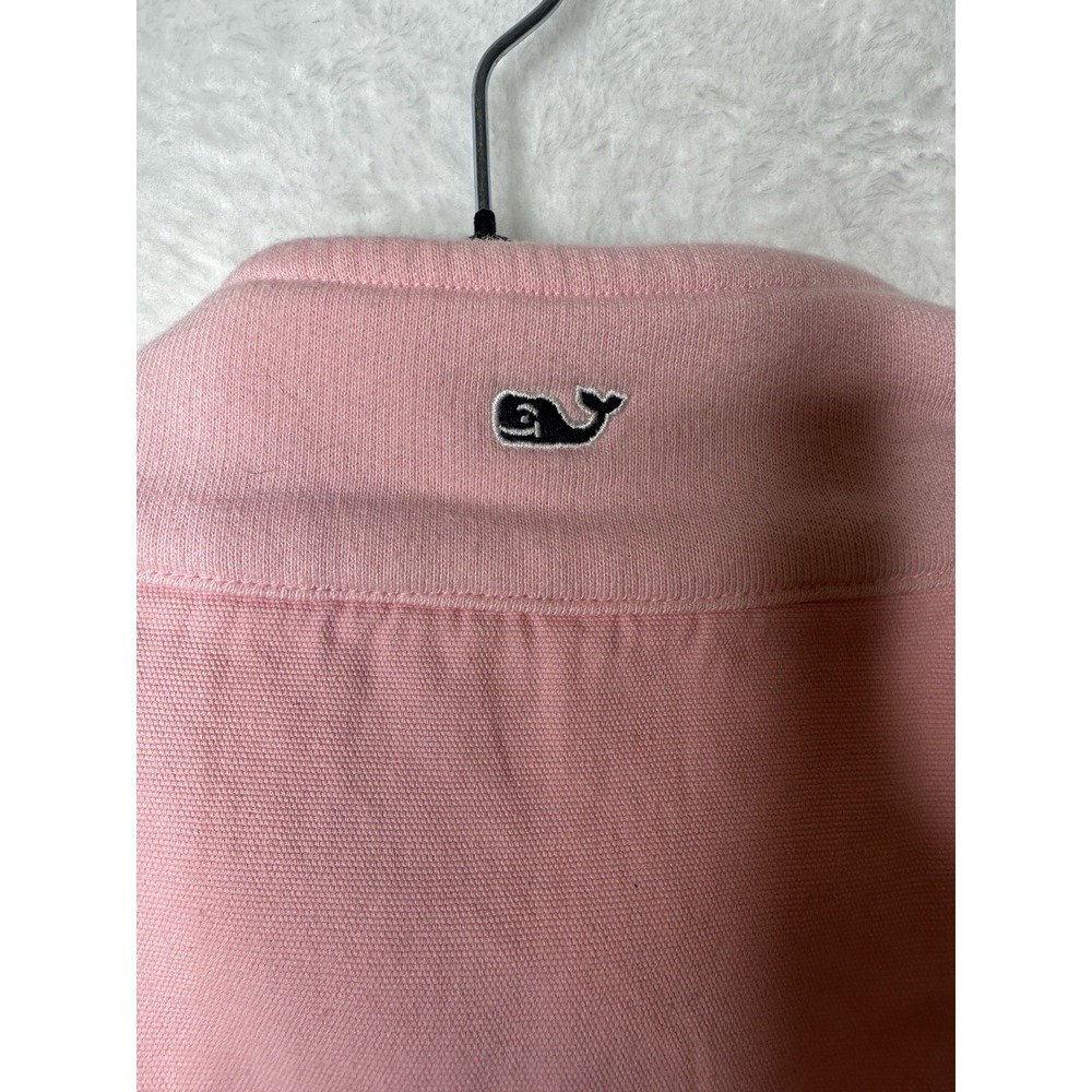 Vineyard Vines Light Pink Half-Zip Shep shirt - Picture 8 of 11